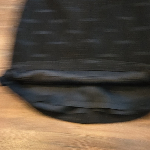 Casual Corner Black Patchwork Mini Pencil Skirt Petite Size 10 Fully Lined - Picture 6 of 10